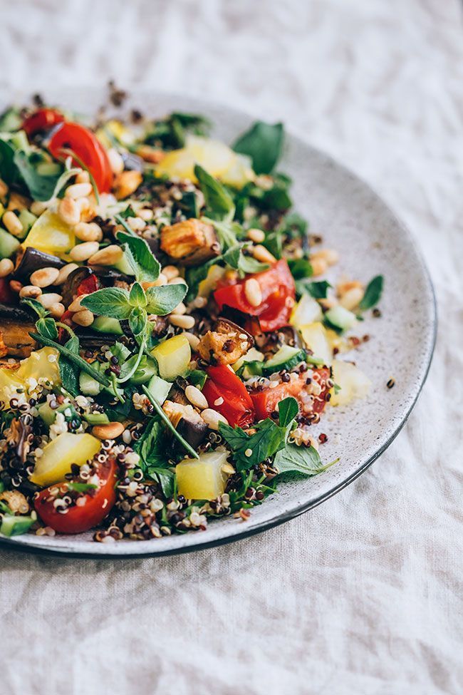 Quinoa Salad with Roasted Vegetables